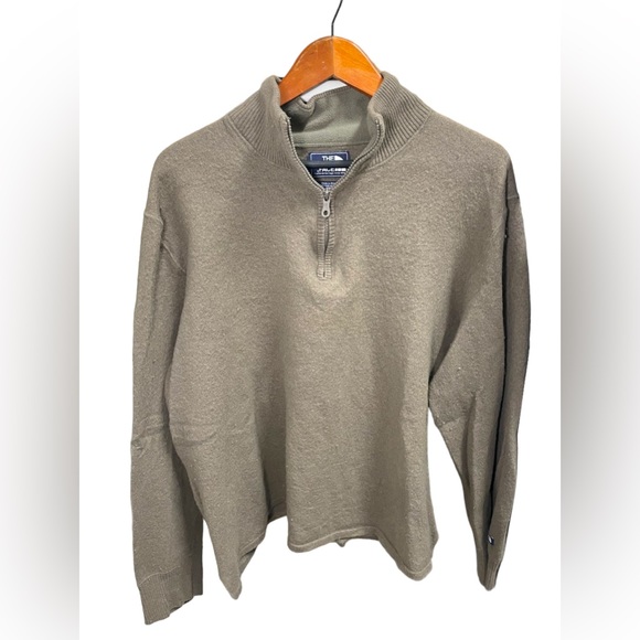 The North Face Wool Blend 1/4 Zip Pullover Mockneck Sweater 2XL - Picture 1 of 12